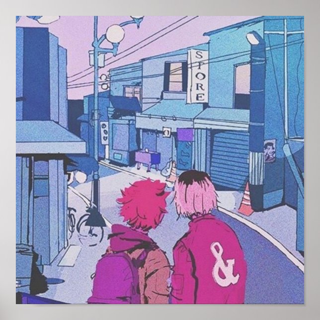 Póster Punks de la calle Osaka (Frente)