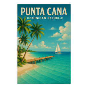 Póster PUNTA CANA – REPÚBLICA DOMINICANA viajes