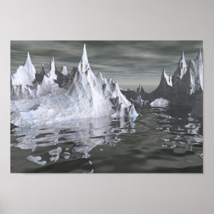 Póster Punta del iceberg