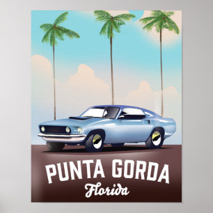 Póster Punta Gordo Florida