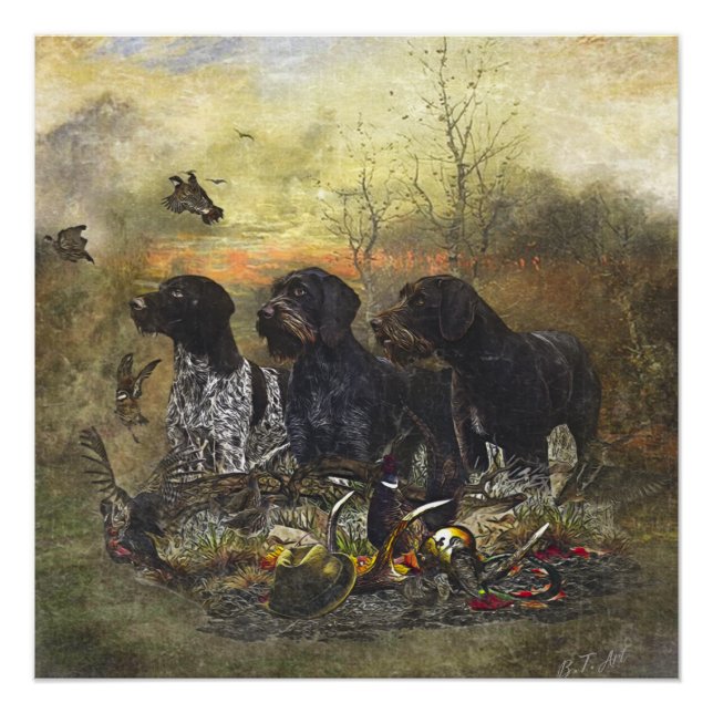 Póster Puntero inalámbrico alemán (Anverso)