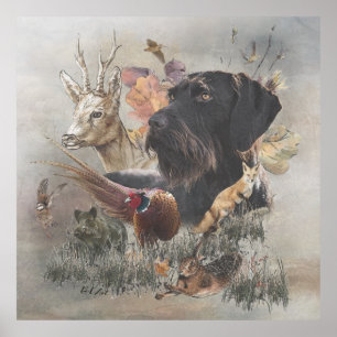 Póster Puntero inalámbrico alemán