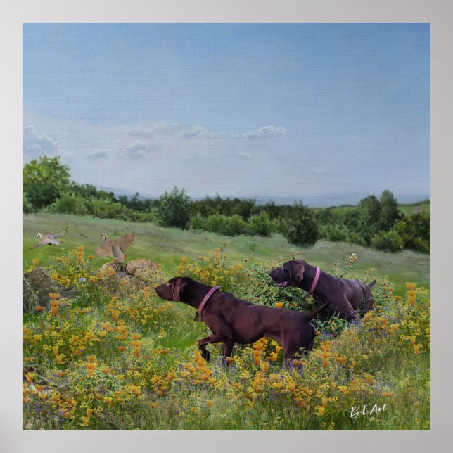 Póster Punteros de corto alcance alemanes (Frente)