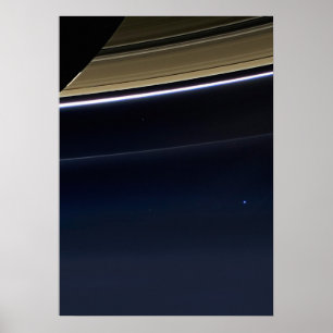 Póster Punto azul pálido — Cassini
