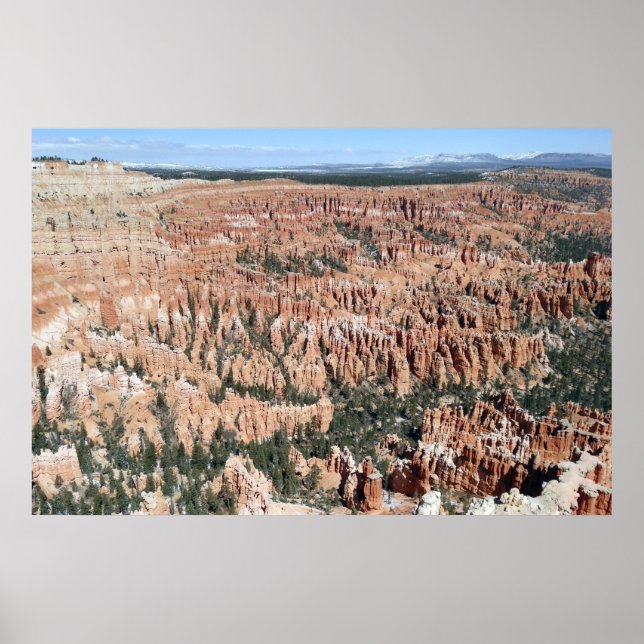 Póster Punto Bryce en el Parque Nacional Bryce Canyon (Frente)