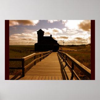 Póster Punto de carreras