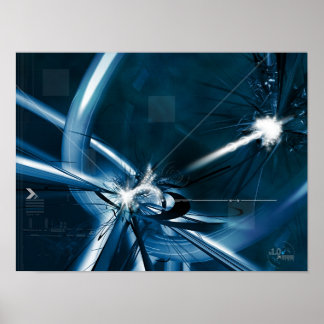 Póster Punto de flash