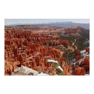 Póster Punto de inspiración en el Cañón Bryce I