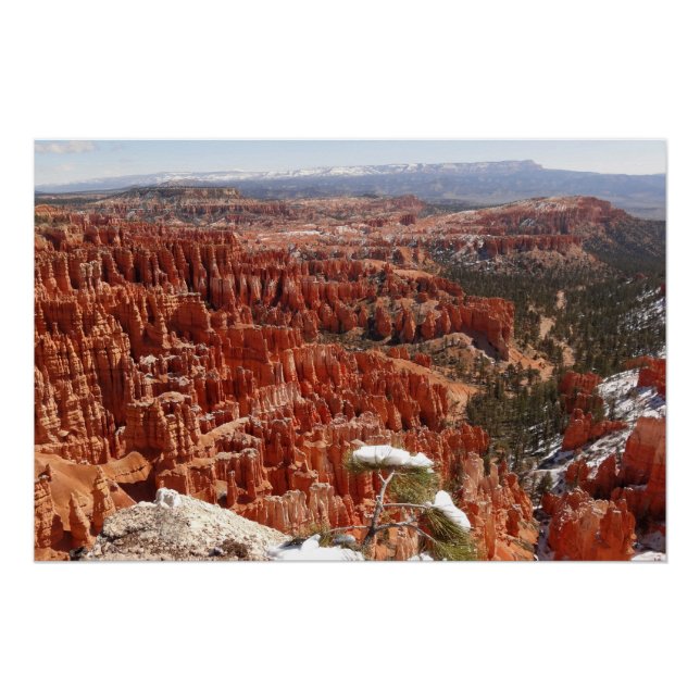 Póster Punto de inspiración en el Cañón Bryce I (Anverso)