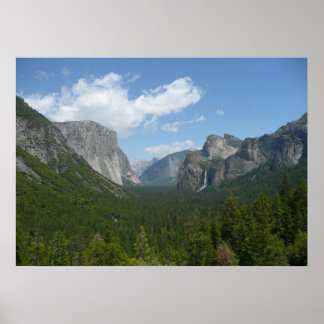 Póster Punto de Inspiración en el Parque Nacional Yosemit