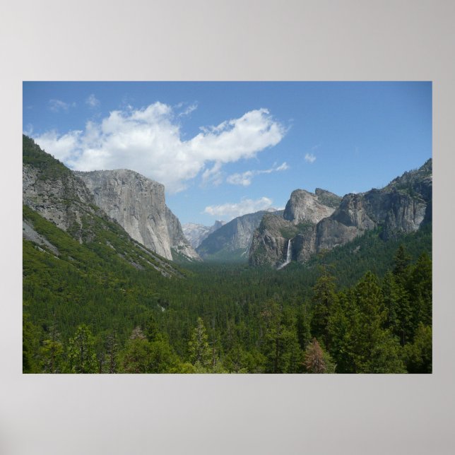 Póster Punto de inspiración en el Parque Nacional Yosemit (Frente)