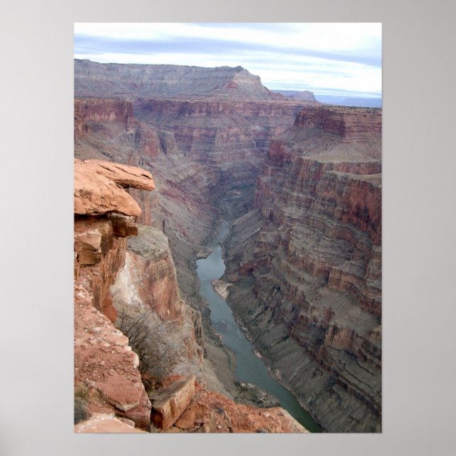 Póster Punto de toro del Gran Canyón (Frente)