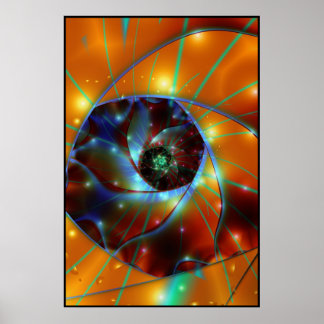 Póster Punto flotante