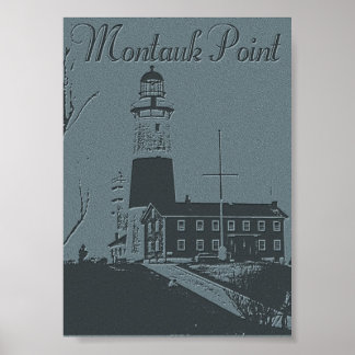 Póster Punto Montauk