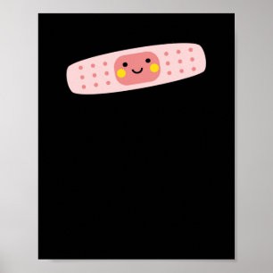 Póster Punto Rosa se recuperará pronto Pegatina
