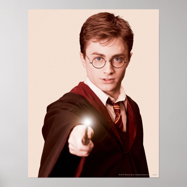 Póster Puntos de Harry Potter Varita (Frente)