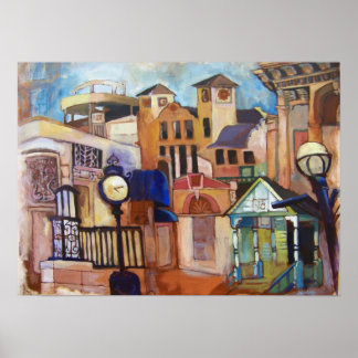 Póster Puntos de referencia de Bismarck #1