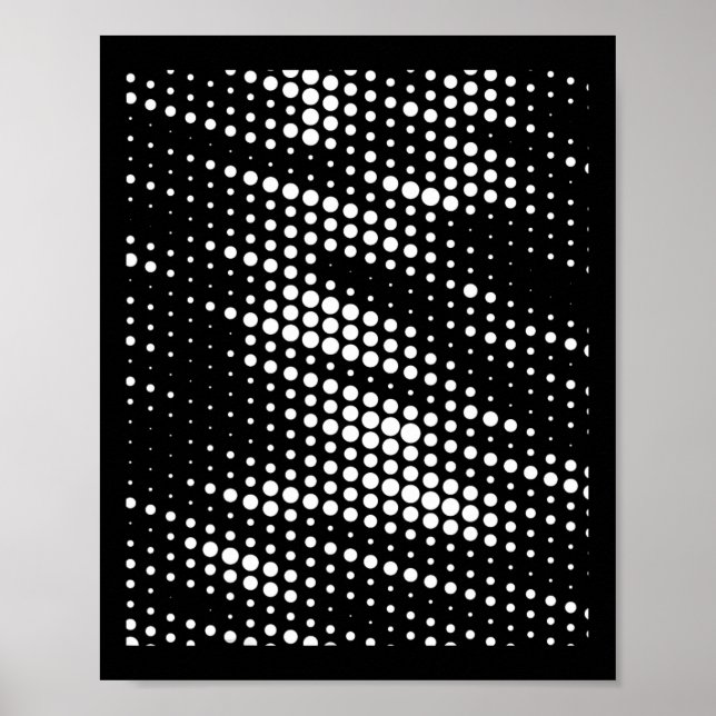 Póster Puntos Polka Polka Dot 1 (Frente)