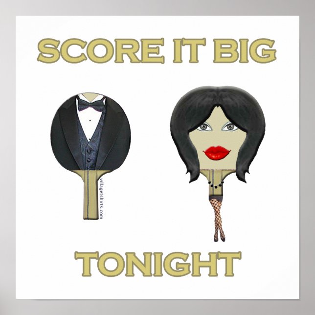 Póster Puntuación Big Ping Pong (Frente)