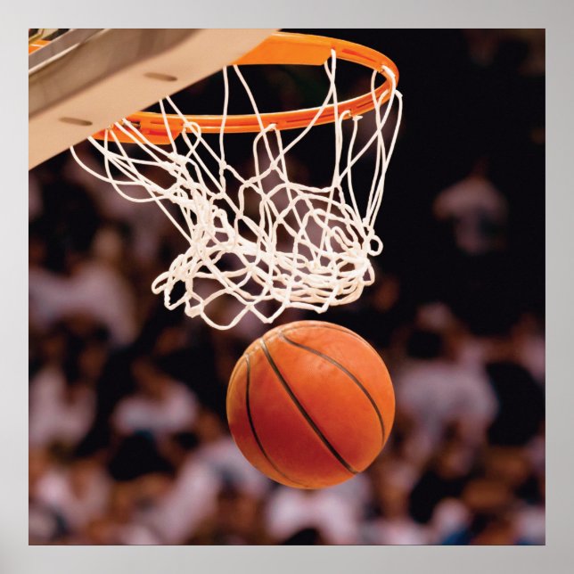 Póster Puntuación del baloncesto (Frente)