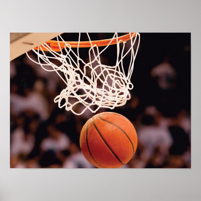 Póster Puntuación del baloncesto (Frente)