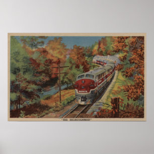 Póster Pura sangre del Tren-, Monon