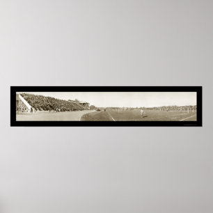 Póster Purdue Wabash Football Photo 1913