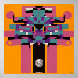 Póster Pure Demure - Ken Gage Surreal Art