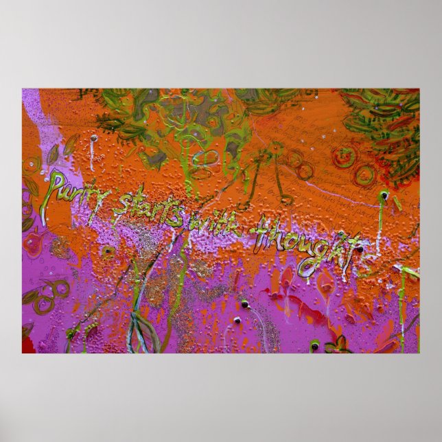 Póster "Pureza" (Frente)