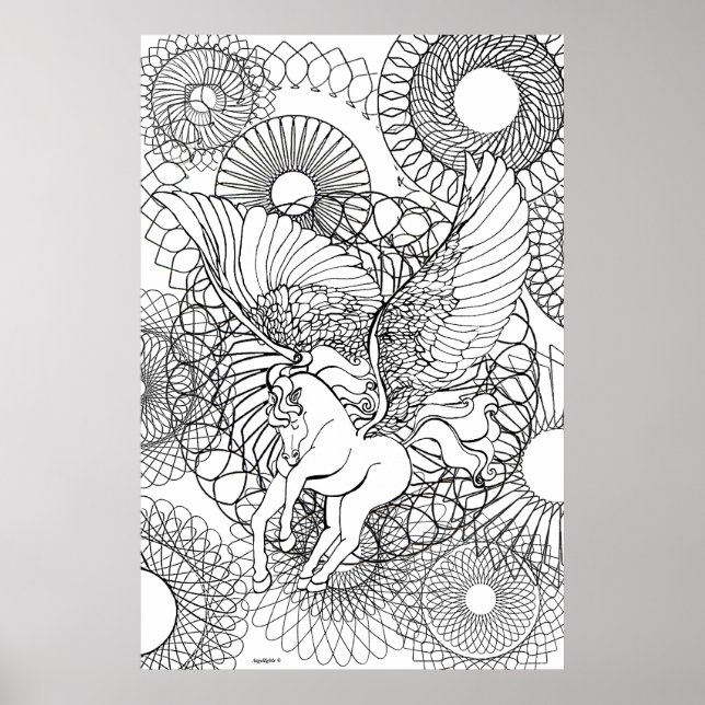 Póster Pureza de Pegasus (Frente)