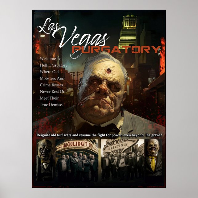 Póster Purgatorio de Las Vegas (Frente)