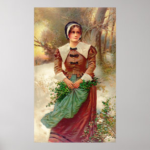 Póster Puritan Maid 1897