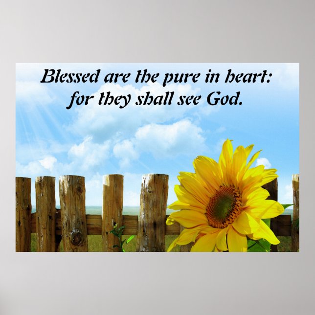 Póster Puro en el corazón (Frente)