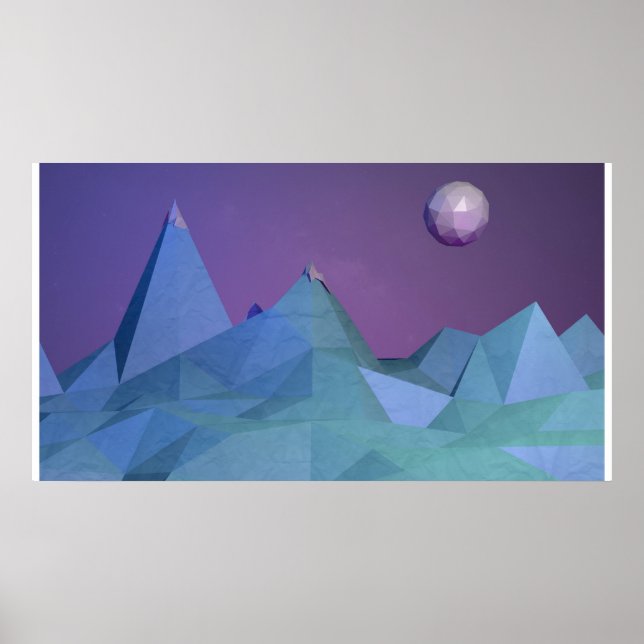 Póster Purpe <Moon (Frente)