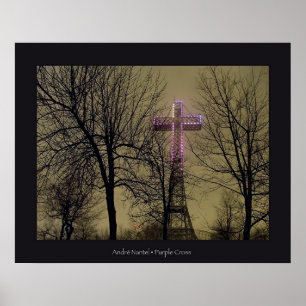Póster Purple Cross