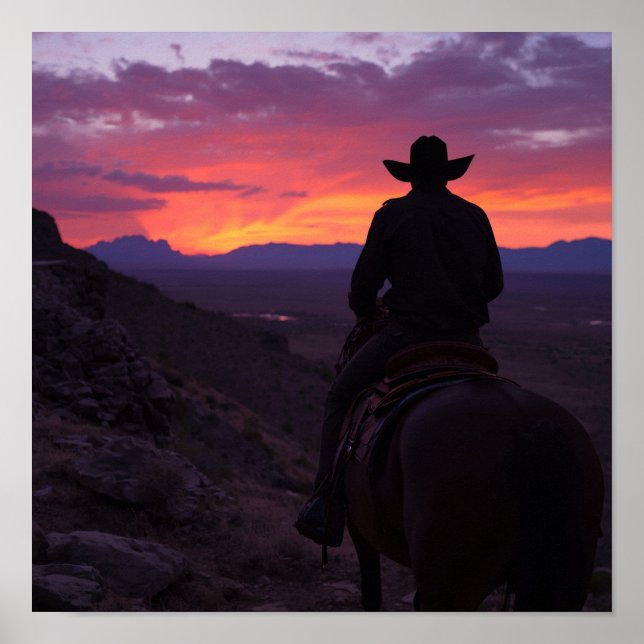 Póster Purple Mountain Majesty Poster - Epic Western  (Frente)