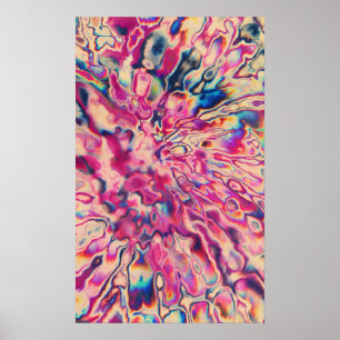 Póster Purple Tie-Dye #2 Poster