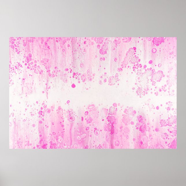 PÓSTER PURPLE Y NEGRO POLKA DOT TEXTILE (Frente)