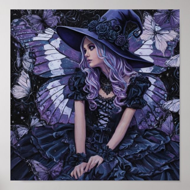 Póster PurpleFairyWitch (Frente)