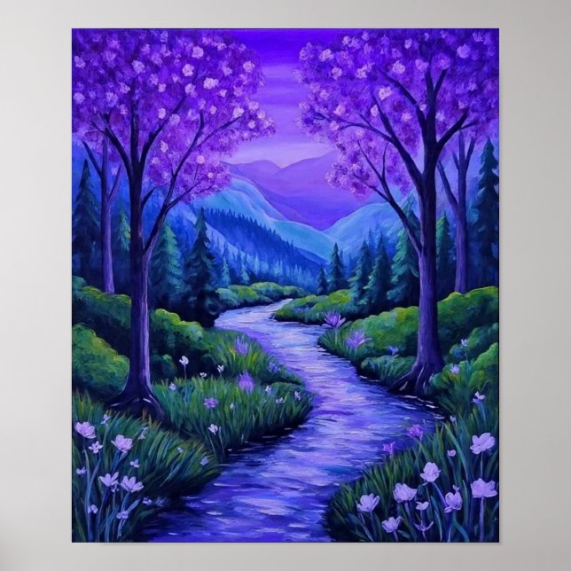 Póster PurpleVibes (Frente)