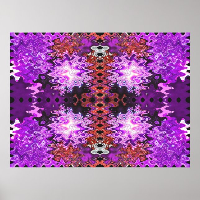 Póster púrpura espuma (Frente)