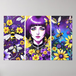 Póster Púrpura Pasión