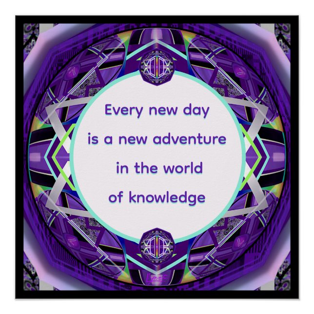 Póster Púrpura W3 (Anverso)