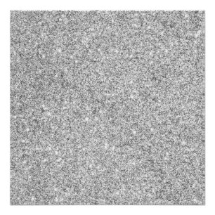 Póster Purpurina elegante plateado