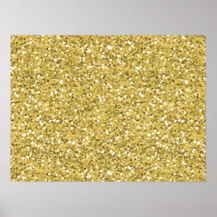 Póster Purpurina Golden Shimmer