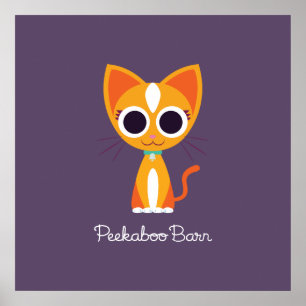 Póster Purrl el gato