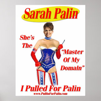Póster Puse Palin - Maestro De Mi Poster De Dominio