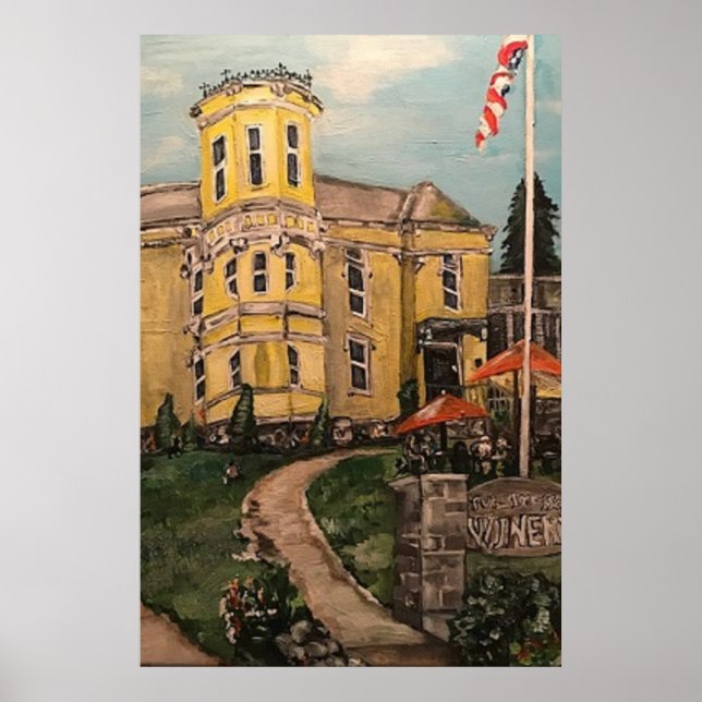 Póster "Put-in-Bay Winery" de Willowcatdesign (Frente)