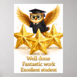 Póster Put the all well done, fantastic work, excellent s