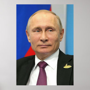 Póster PUTIN Vladimir Vladimirovich Putin Líder ruso